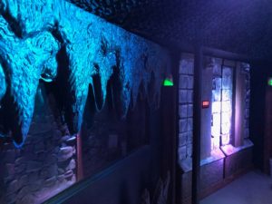 An attraction inside an escape room
